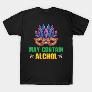 May Contain Alcohol Beer Tshirt T-Shirt